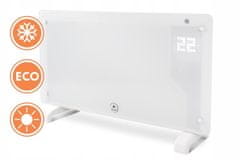 shumee Električni grelec GH-20E-APP bel
