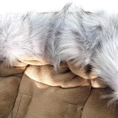 shumee Krznena spalna vreča - črna NOVO