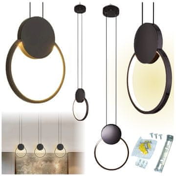 LED Solution LED loft svetilka viseči lestenec stropni viseči industrijski nastavljiv 11w
