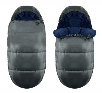 shumee Spalna vreča - temno siva