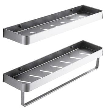 shumee Kozmetična polica M1 50cm - bela