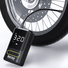 shumee Električna avtomobilska tlačilka za pnevmatike za kolesa, akumulatorski kompresor