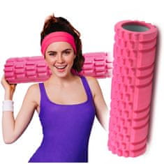 shumee Masažni valjček za hrbet z izboklinami, vadbeni valjček za telovadnico