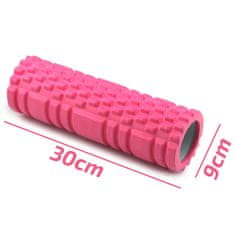 shumee Masažni valjček za hrbet z izboklinami, vadbeni valjček za telovadnico