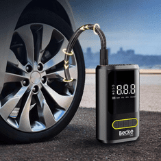 shumee Električna avtomobilska tlačilka za pnevmatike za kolesa, akumulatorski kompresor