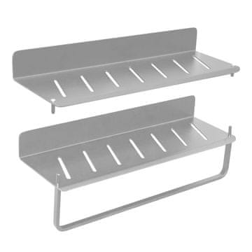 shumee Kozmetična polica M2 30cm - bela