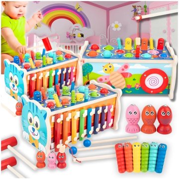 shumee Lesena izobraževalna kocka za otroke