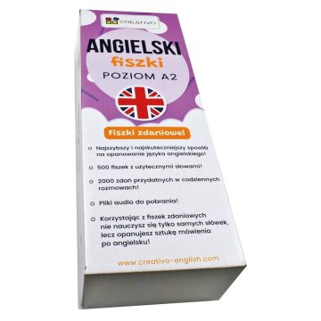 shumee Angleške stavčne kartice (raven A2) CREATIVO