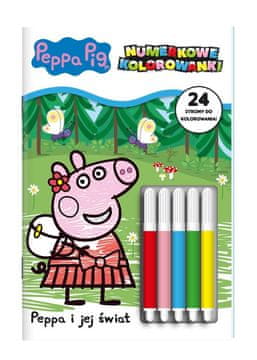 shumee Pobarvanke s številkami Pujske Pepa 2. del Pepa in njeni ...