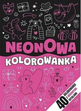 shumee Neonsko roza pobarvanka