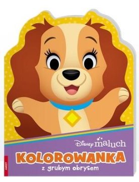 shumee Disneyjev malček. Pobarvanka z debelimi črtami