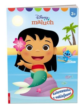 shumee Disneyjeva pobarvanka za malčke z nalepkami