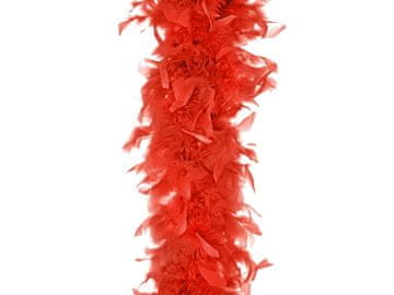 shumee Šal PartyDeco BOA rdeč 180 cm