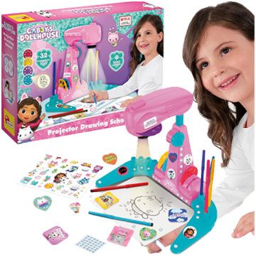 shumee Gabijin projektor za risanje Mačja hišica - Lisciani