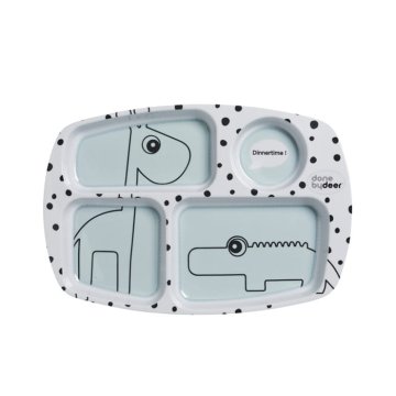 shumee Done By Deer moder krožnik s predelkom