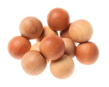 shumee Grimmove lesene perle za prijemanje 0+