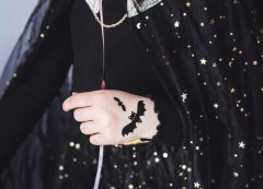 shumee PartyDeco Kostum - Črni CAPE Kostum