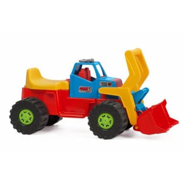 shumee MEGA VELIKI BAGER BULDOŽER VOŽNJA NA AVTOMOBILU Premična žlica VELIKA KOLESA