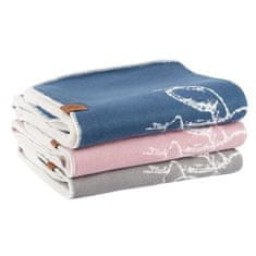 shumee Effiki topla odeja modra 90x120