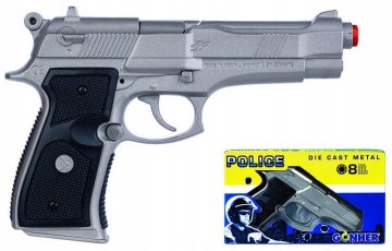 shumee Gonher KOVINSKA POLICIJSKA PIŠTOLA 39/0 kapsule