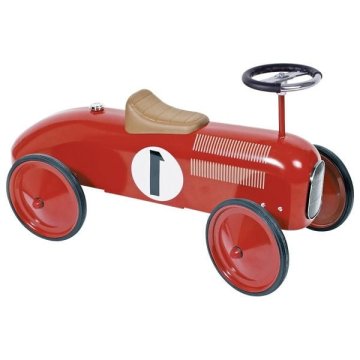 shumee Goki Retro Racing Ride-On Red