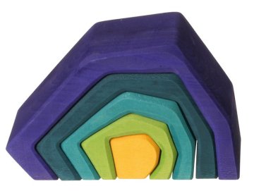 shumee Zemlja 5 kosov 1+ Grimmova lesena sestavljanka