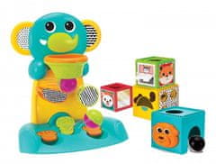 shumee Komplet B KIDS: Steza s slonovo žogo + kockasta piramida