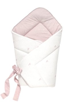 shumee Effiki Beli rog z rožnatimi srčki Małgosia Socha