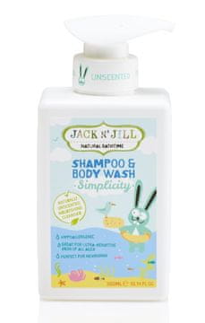 shumee JACK N'JILL SimplyCity 2-v-1 šampon in gel za kopel