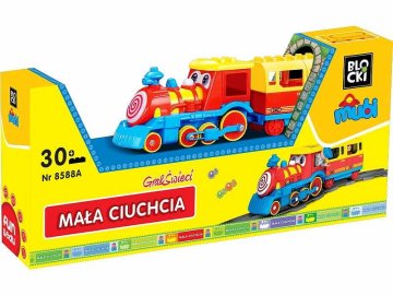 shumee Mubi kocke - Majhen vlak 30 kosov