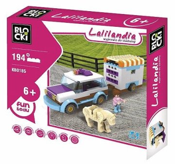 shumee Klocki Blocki - Izlet Lalilandia v kobilarno 194 kosov