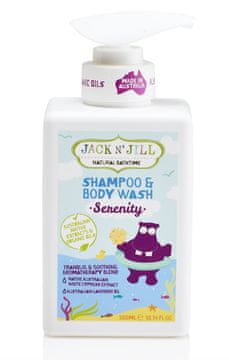 shumee JACK N'JILL Serenity 2-v-1 šampon in gel za kopel
