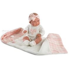 shumee Llorens - Nica španska punčka za novorojenčka s spalno vrečo 38 cm