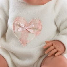 shumee Llorens - Nica španska punčka za novorojenčka s spalno vrečo 38 cm