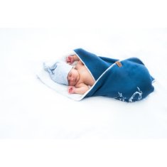 shumee Effiki topla odeja modra 90x120