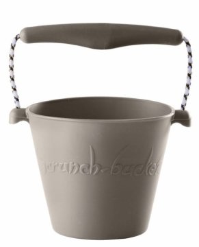 shumee Silikonsko vedro Scrunch-bucket Roll-Up - sivo