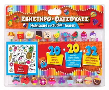 shumee Komplet barvic in radirke - Hrana