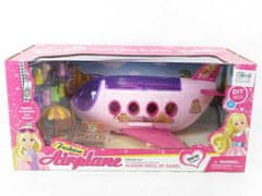 shumee Oblačilne punčke z dodatki - Letalo