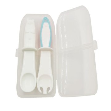 shumee Jedilni pribor Mombella First v modri škatlici