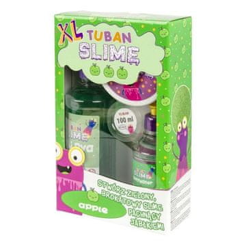 shumee Tuban - XL SUPER SLIME komplet - JABLKO