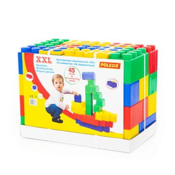 shumee WADER XXL kocke, 45 kosov s povezovalnimi elementi