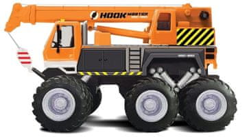 shumee Maisto Quarter Monster Truck Crane Gradbeništvo Rumena