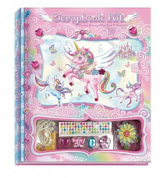 shumee PECOWARE SCRAPBOOK ustvarjalni album z dodatki UNICORN