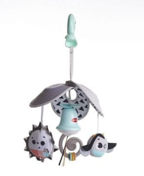 shumee Tiny Love Pack&Go potovalni vrtiljak - Čarobna dežela - črno-bel