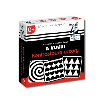 shumee Peek-a-boo! Kartice s kontrastnimi vzorci - Kapitan Nauka