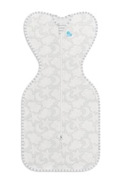 shumee Povijalna plenica Love to Dream - velikost S - siva - STEP 1 Organic