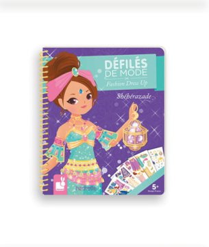 shumee Nalepka Janod in pobarvanka Modna revija Šeherezade