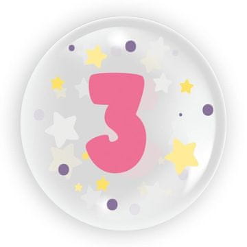shumee Tuban - 45 cm balon za deklico - številka 3