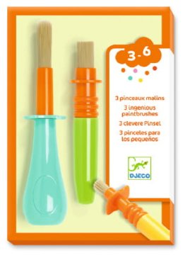 shumee Djeco komplet ščetk za malčke