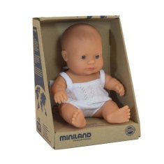 shumee Miniland Baby European Boy Doll - 21 cm